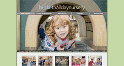 Desktop Screenshot of beckethalldaynursery.co.uk